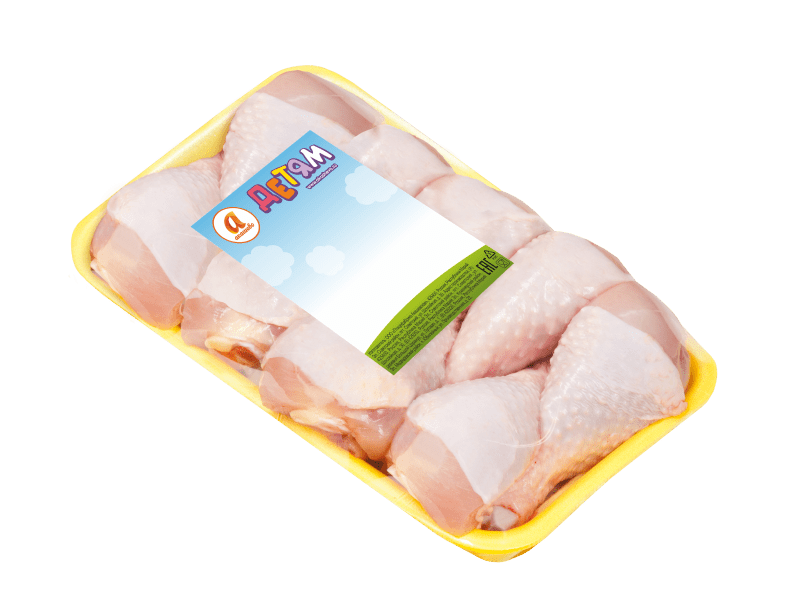 фоновое изображение Голень цыпленка-бройлера для детского питания