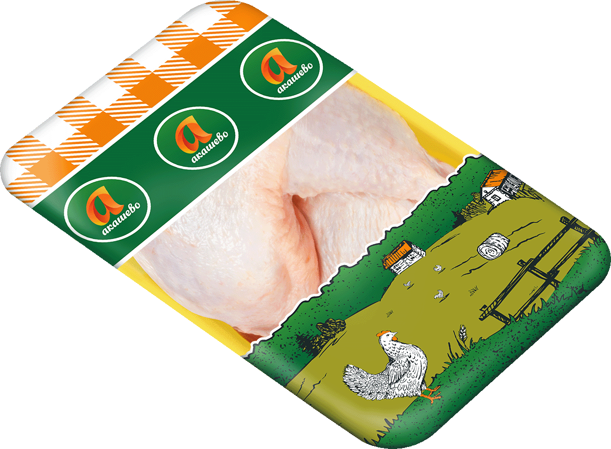 фоновое изображение Окорочок цыпленка-бройлера